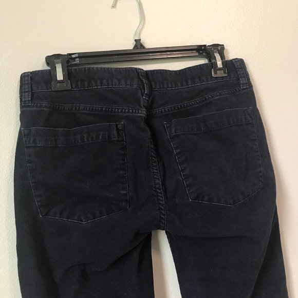 J CREW Navy Cotton Corduroy Matchstick Pants 27R - Picture 5 of 6